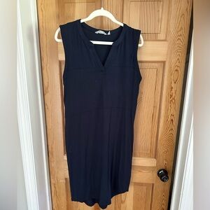Athleta Navy Sleeveless Dress